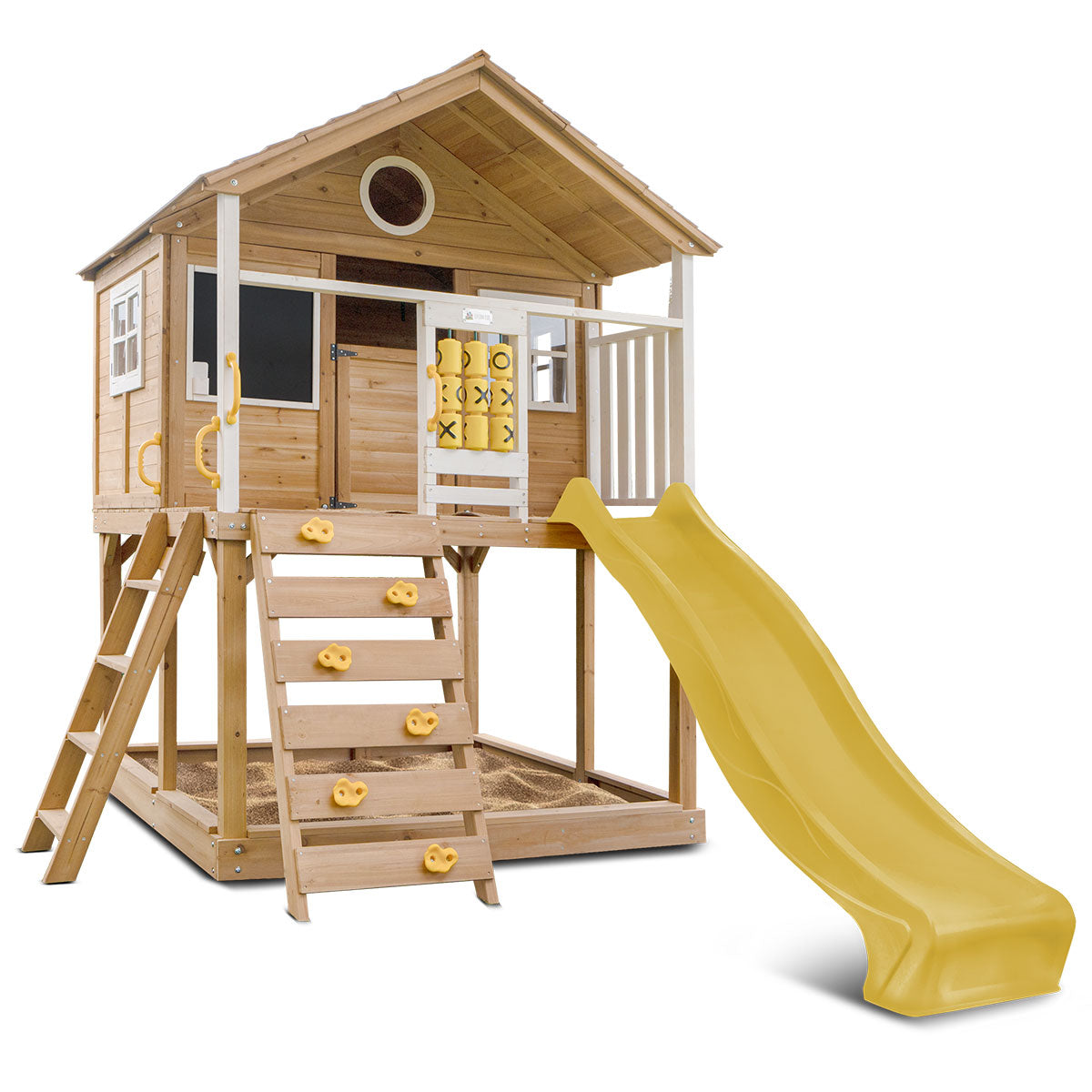 Lifespan Kids Warrigal Cubby House with 2.2m Slide - 4 Colours