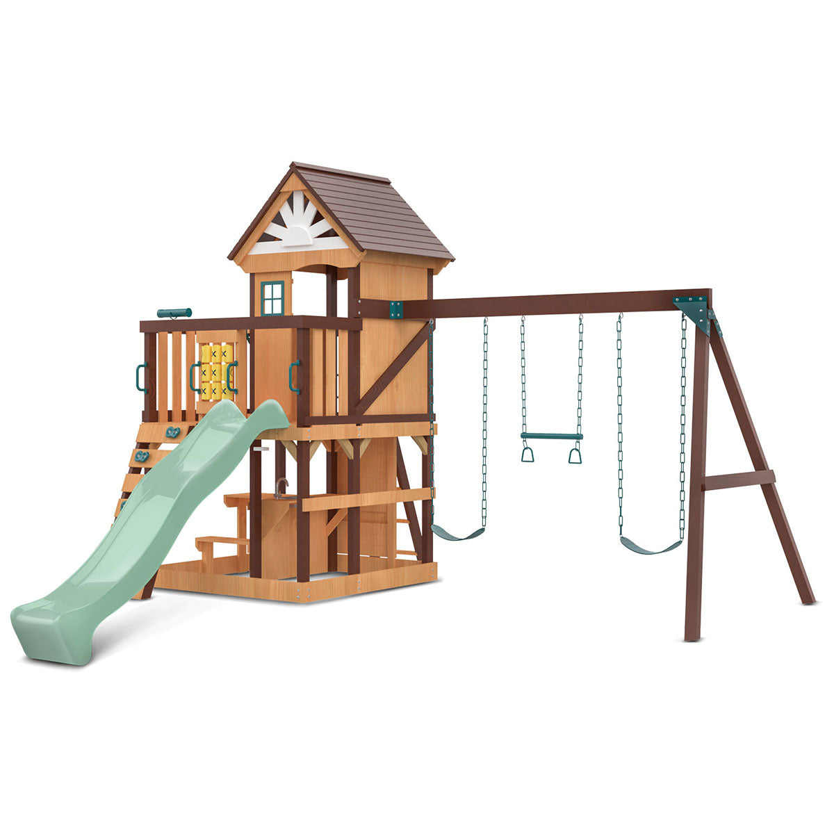 Lifespan Kids Coventry Swing Set & Play Centre with 2.2m Slide - 4 Colours