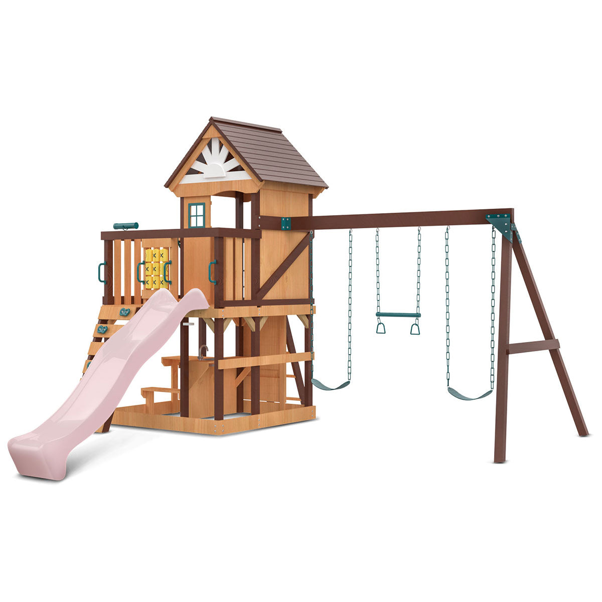 Lifespan Kids Coventry Swing Set & Play Centre with 2.2m Slide - 4 Colours