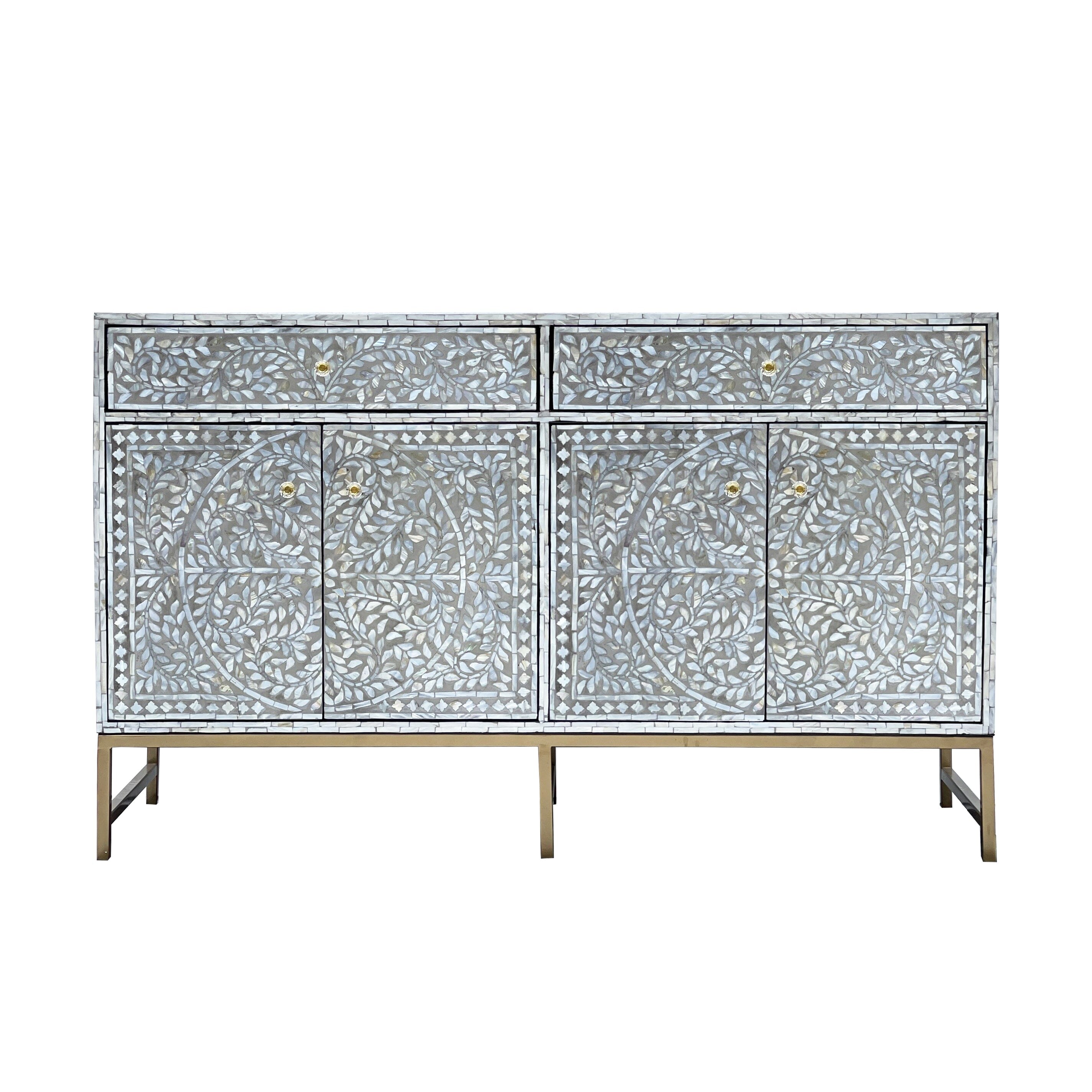 Mother of Pearl Hand Made Swish Sideboard - 86cms