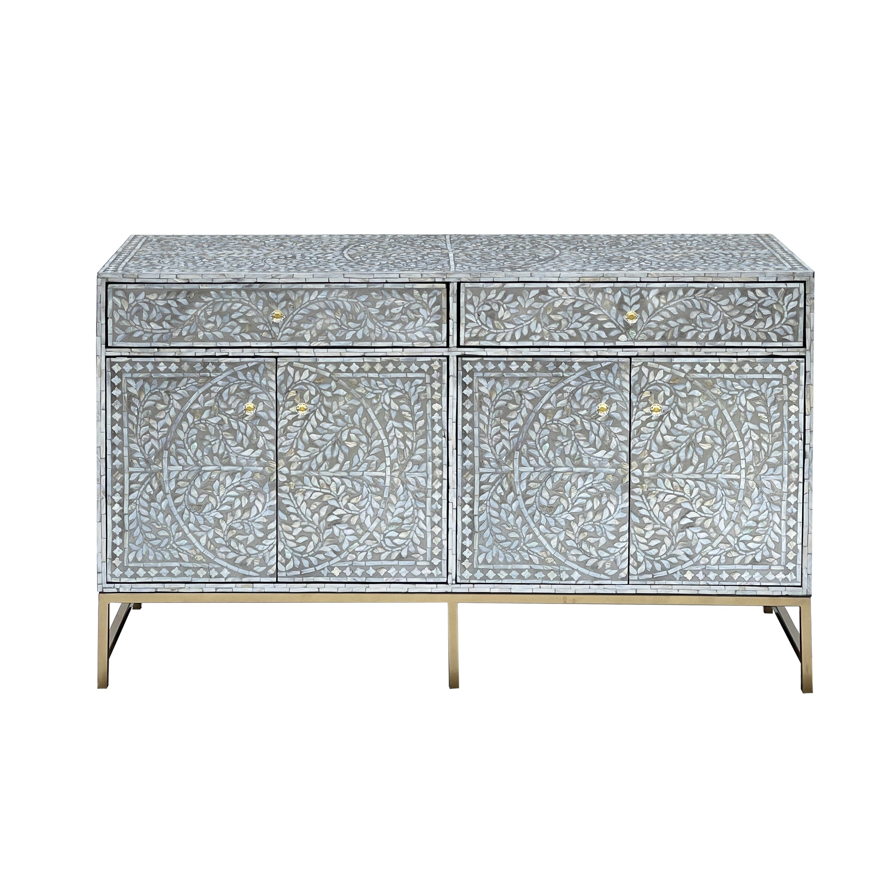 Mother of Pearl Hand Made Swish Sideboard - 86cms