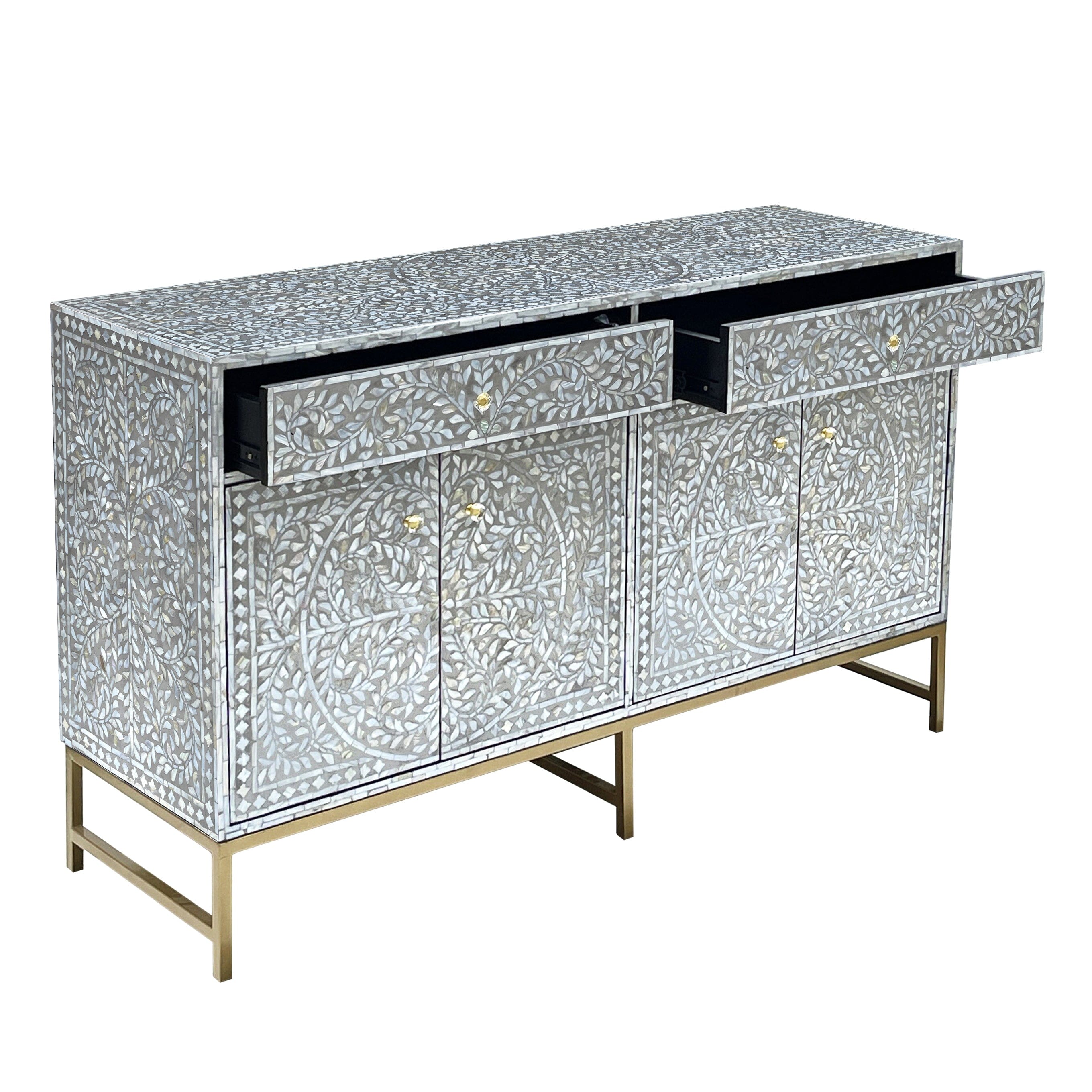 Mother of Pearl Hand Made Swish Sideboard - 86cms