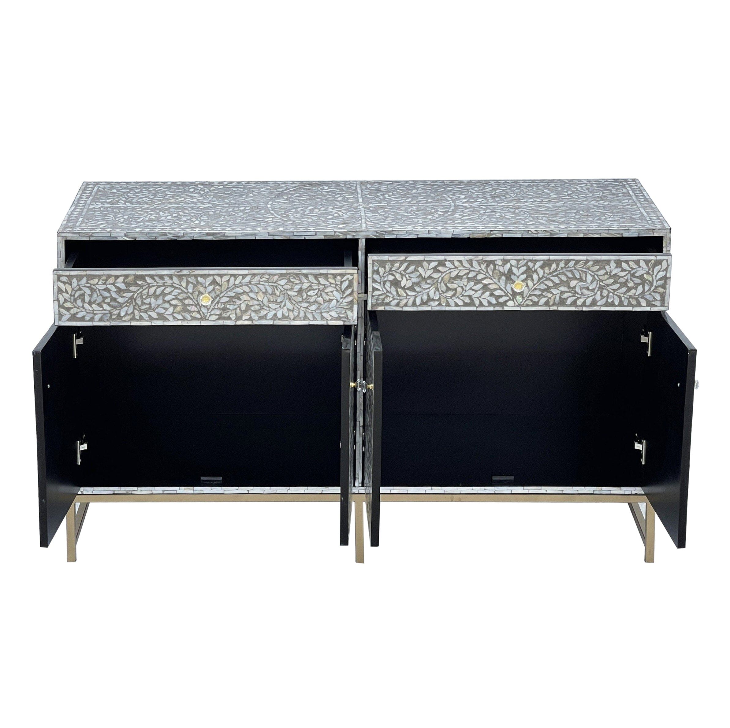 Mother of Pearl Hand Made Swish Sideboard - 86cms