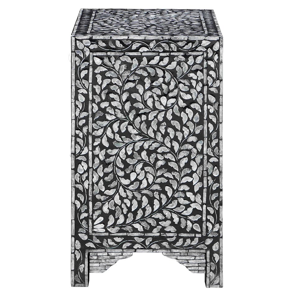 Jordan Shell Inlay Bedside Table