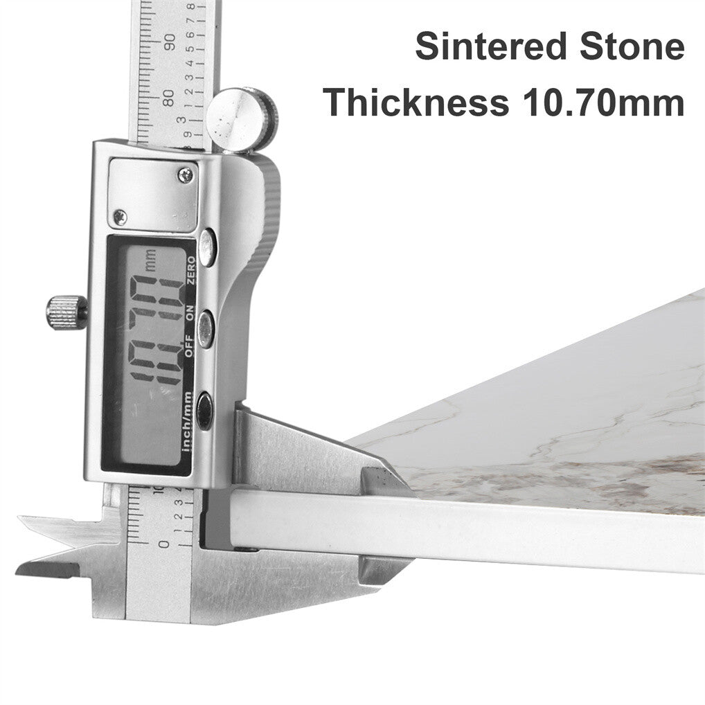 Luxury Sintered Stone Console Table – Metal Frame Base
