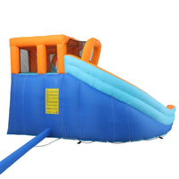 AirMyFun Kids Inflatable Pool Water Double Slide Park - 465X390cm