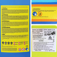 AirMyFun Kids Inflatable Pool Water Double Slide Park - 465X390cm