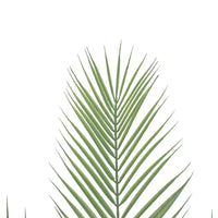 Artificial areca palm 80cm with beautiful palm leaves on white background
