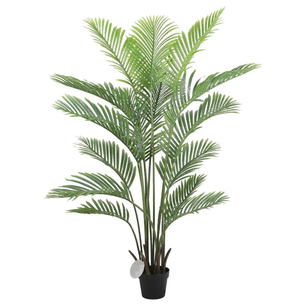 Artificial areca palm tree 160cm on white background