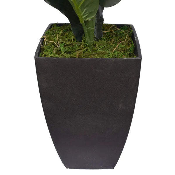 Artificial fiddle leaf fig tree 70cm with green leaves