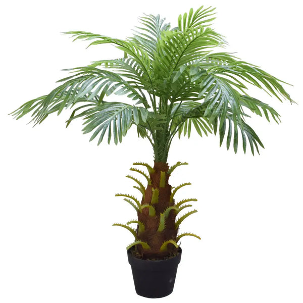 Artificial phoenix bamboo palm 80cm - decorative green plant in potted container