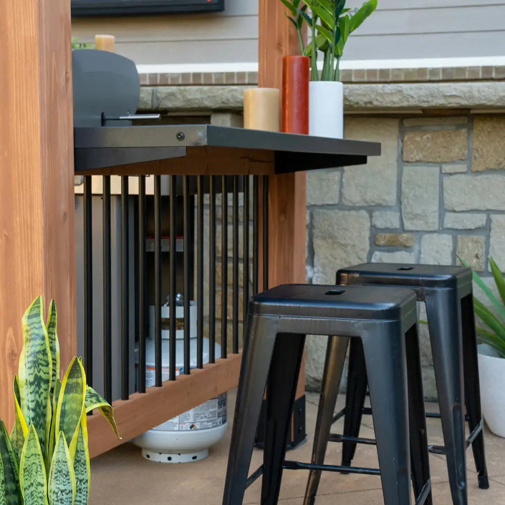 Backyard discovery saxony grill/bbq xl gazebo 11