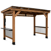 Backyard discovery saxony grill/bbq xl gazebo 1