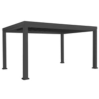 Backyard discovery trenton 10mx14m black pergola with powerport 1