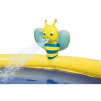 Bestway h2ogo my first fast set spray pool for kids with bee inflatable water toy