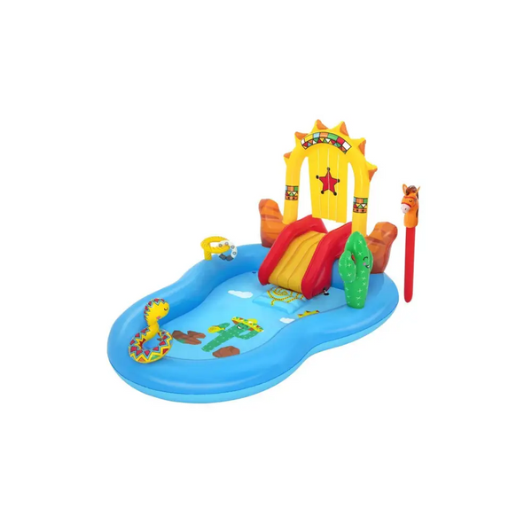 Bestway wild west kids inflatable above ground swimming pool 1