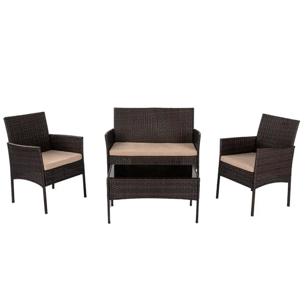 Breeze 4-piece outdoor lounge set at the outdoor furniture store