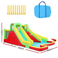 Doctor Dolphin Kids Inflatable Pool Water Slide Park - 575X445cm