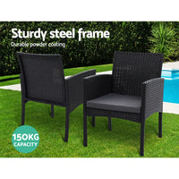 Gardeon outdoor bistro set with pool view