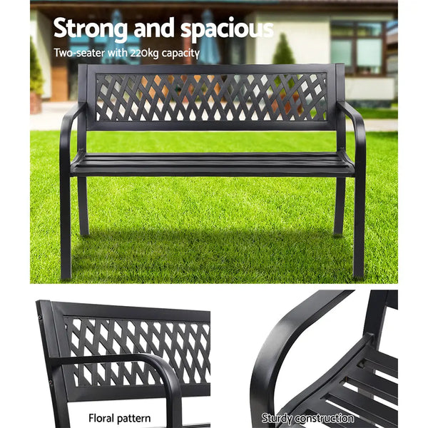 Gardeon outdoor garden bench seat: embrace natures serenity
