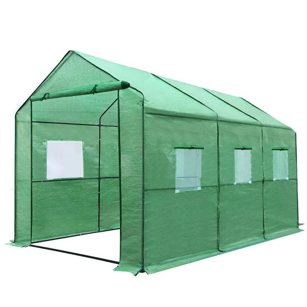 Greenfingers 3.5x2x2m walk in green house tunnel plant garden shed 1