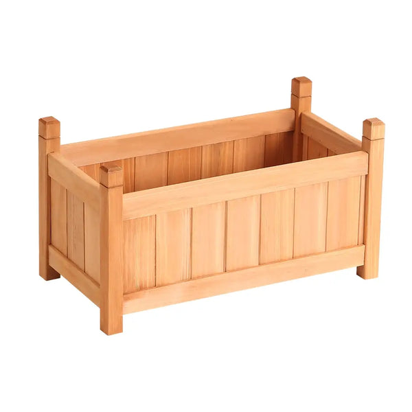 Greenfingers garden bed wooden planter box with handle