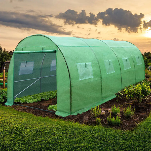 Greenfingers walk in green house tunnel dome - 4 x 3 2m 2