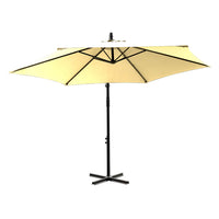 Mountview 3M Outdoor Umbrella Cantilever Beige Without Base-1910112902656954369