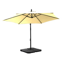 Mountview 3M Outdoor Umbrella Cantilever Grey-1910112902833115137