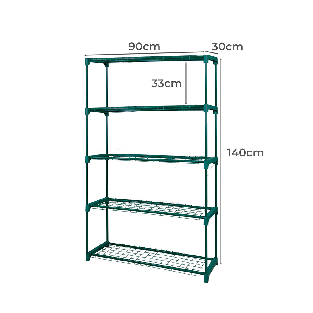 Levede 2x5 Tier Plant Shelve Garden-1954802666890727426