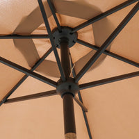 Centra 2.7M LED Outdoor Umbrella Base Stand Khaki-1954802421788184579
