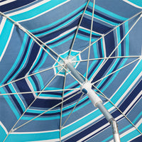 Mountview 2M Outdoor Beach Umbrellas Sand Blue-1954802439110660100