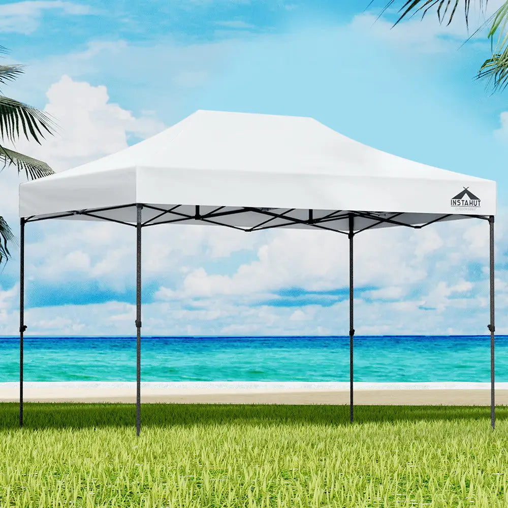 Instahut gazebo marquee pop up 3x4.5m - white 2