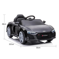 Kahuna audi sport licensed kids electric ride on car with price tag and remote control