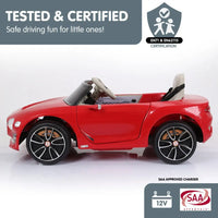 Red kahuna bentley exp 12 speed 6e electric kids ride on car with remote control - 3 colours