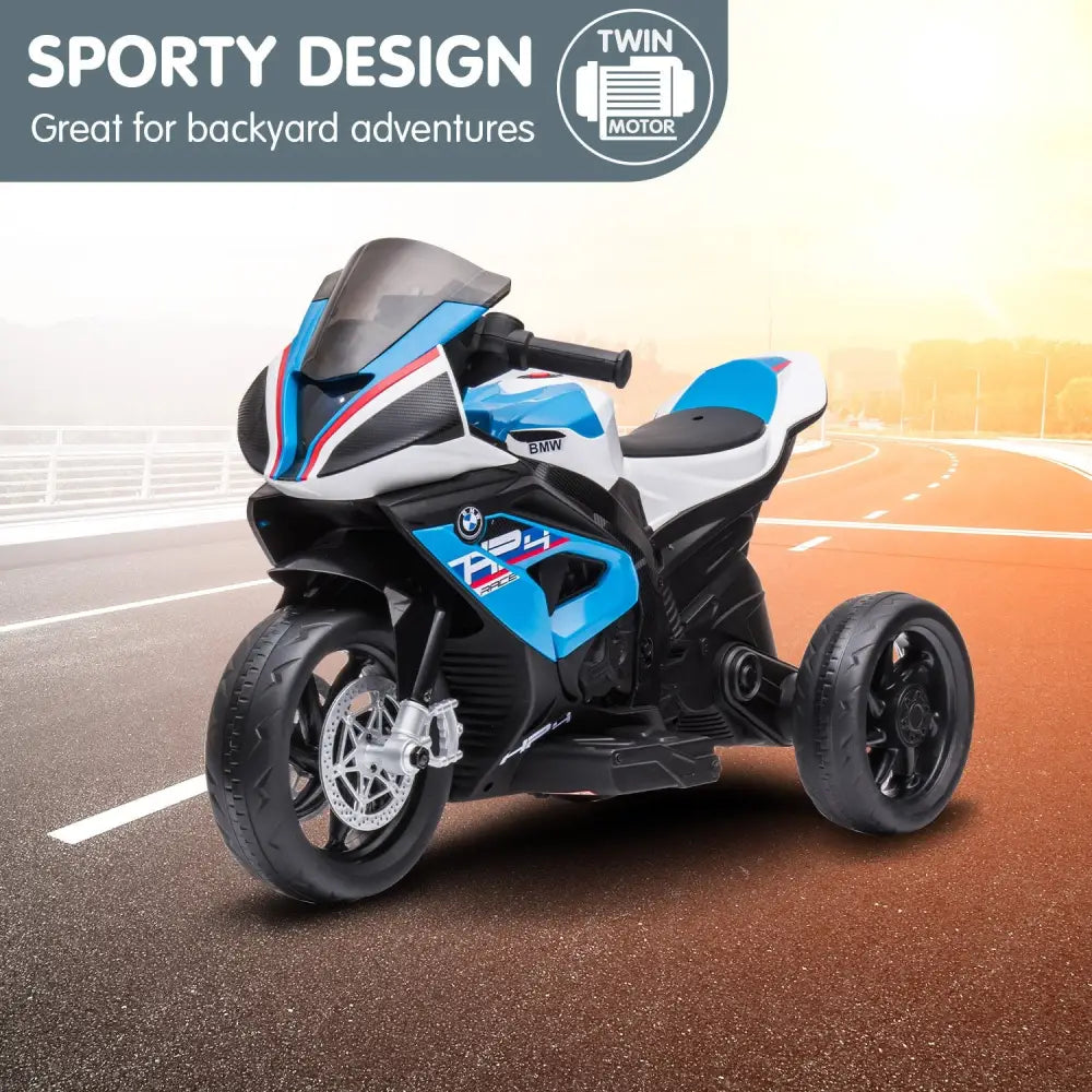 Kids ride-on bmw hp4 race motorcycle with sporty design