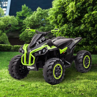 Kahuna gts99 kids electric ride on quad bike toy atv - green and black - awesome electric ride