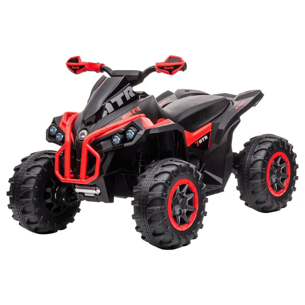 Electric ride-on toy atv with red rim from kahuna gts99 - awesome electric ride for kids