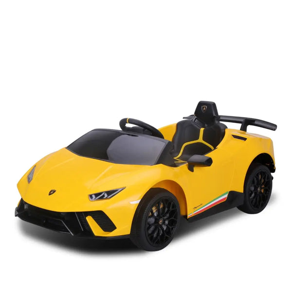 Kids ride on car lamborghini performante electric remote control toy - available in 4 colours