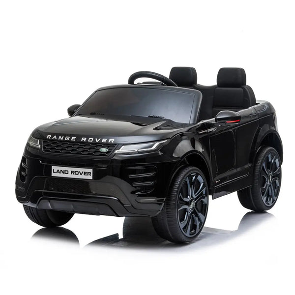 Black licensed range rover evoque kids electric ride on car with remote control - kahuna