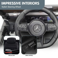 Mercedes benz amg g63 kids ride on car with remote control - steering covers for mercedes s-class