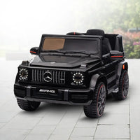 Black mercedes benz amg g63 ride on car for kids with remote control, available in 3 colours