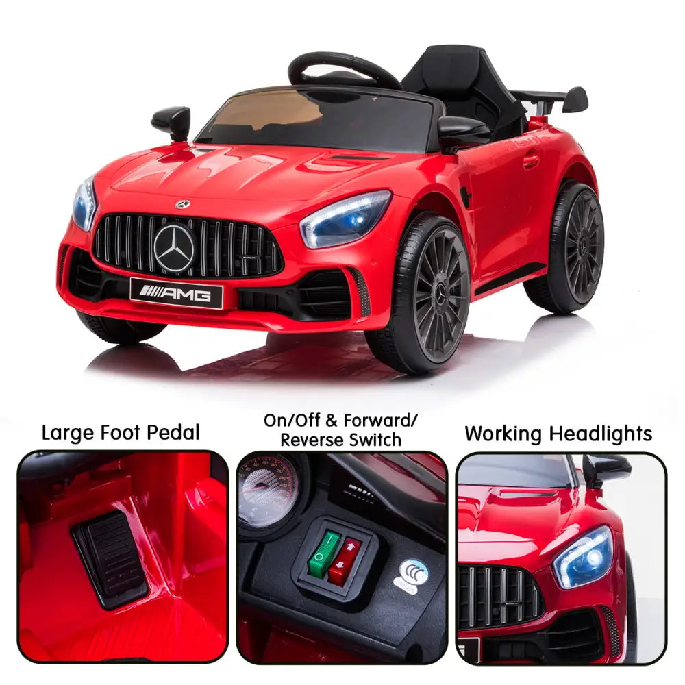 Kahuna mercedes amg gtr kids ride on car with remote control