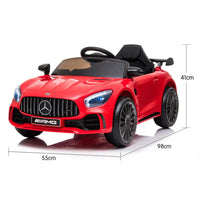 Red mercedes slr 12v kids ride on car - kahuna benz electric car - sports car enthusiasts