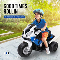 Young boy riding licensed bmw s1000rr kids electric motorcycle