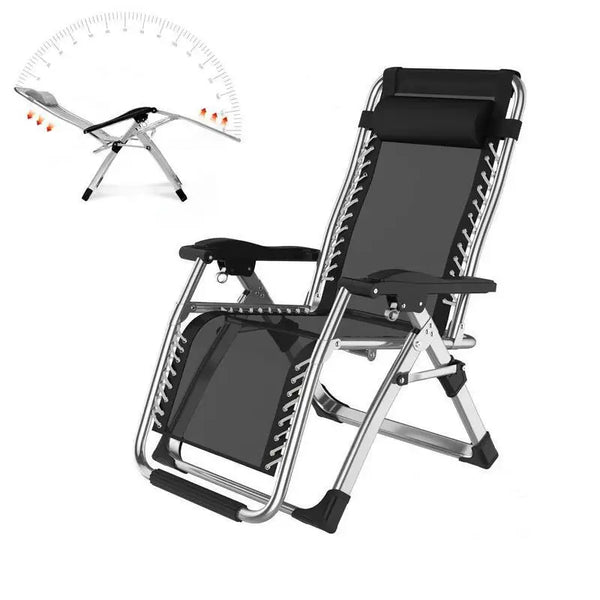 Black reclining sunlounge chair with clock and remote control from kingsize outdoor folding reclining beach sun lounger