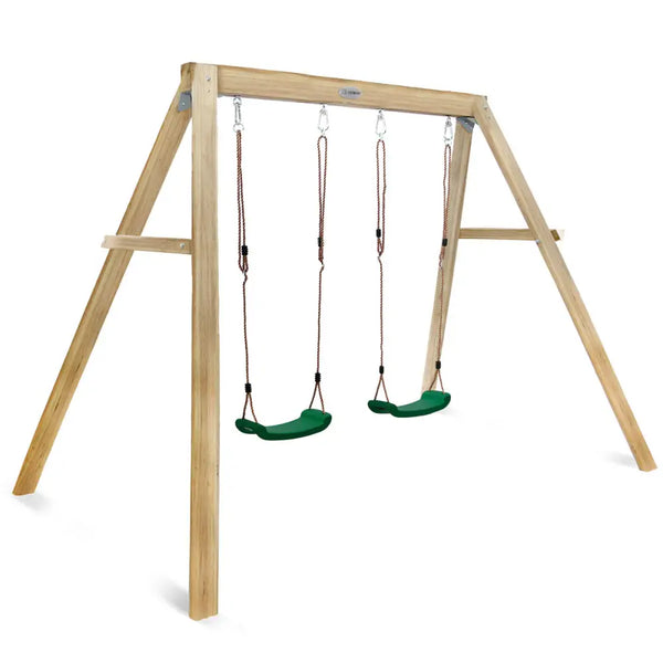 Lifespan kids holt double swingset with green seat
