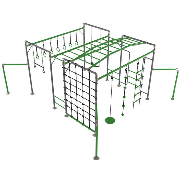 Lifespan kids junior jungle gym - metal structure with green top
