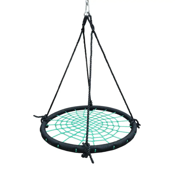 Lifespan kids spidey web swing in black and green - 2 sizes
