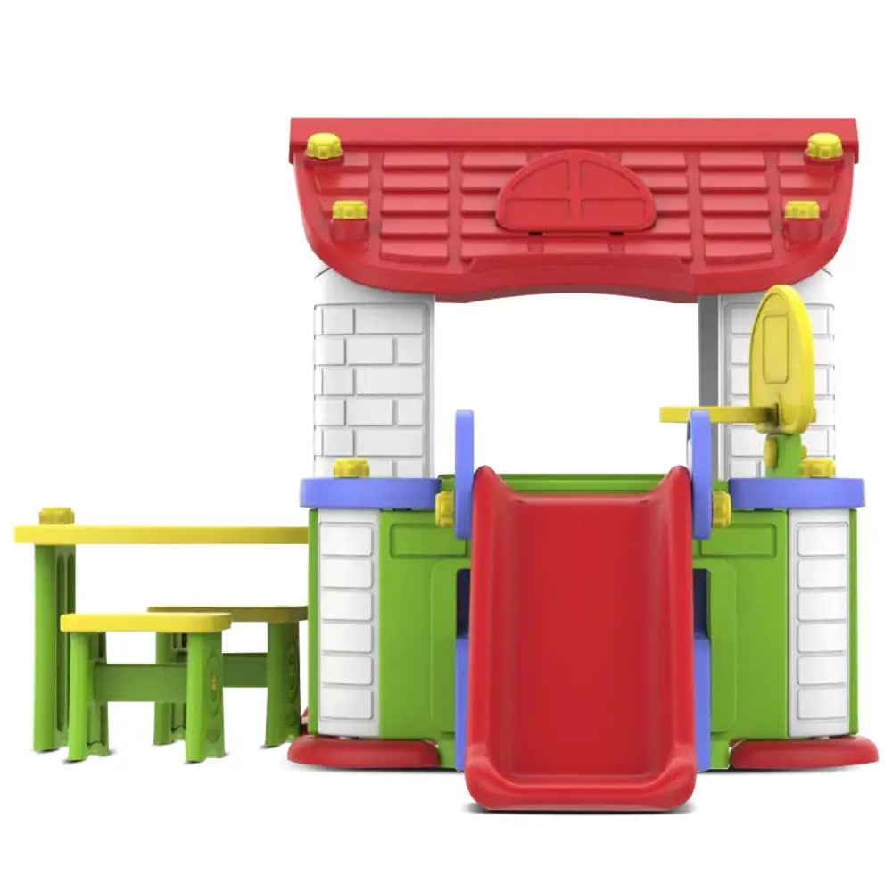 Lifespan kids wombat plus playhouse - exciting red and green table play set